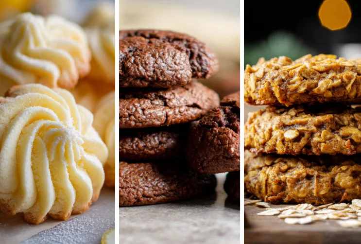 3-Zutaten Weihnachtsplätzchen