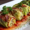 Krautrouladen mit Hack-Reis-Füllung