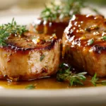 Herzhafte Schweinemedaillons in Senf-Honig-Marinade