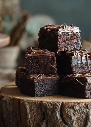 Lebkuchen-Schoko-Brownies