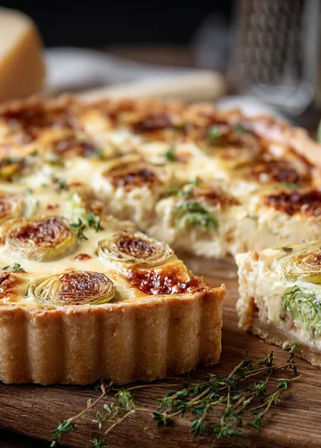 Rosenkohl-Quiche