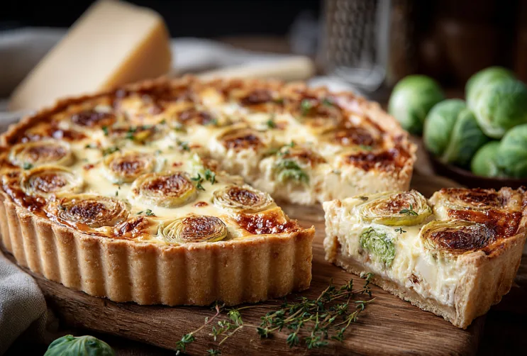 Rosenkohl-Quiche
