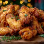 Hähnchen-Wings mit drei Dips (Heißluftfritteuse)