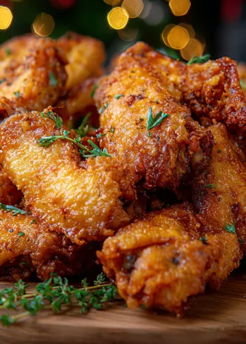 Hähnchen-Wings mit drei Dips (Heißluftfritteuse)