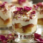 Rosen-Grießtraum im Glas