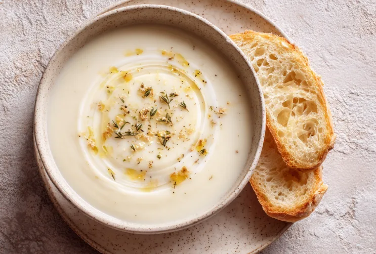 Samtige Blumenkohl-Suppe - variation