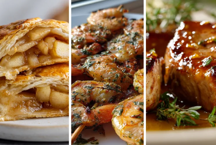 Familienfreundliches Weihnachtsessen aus der Heißluftfritteuse