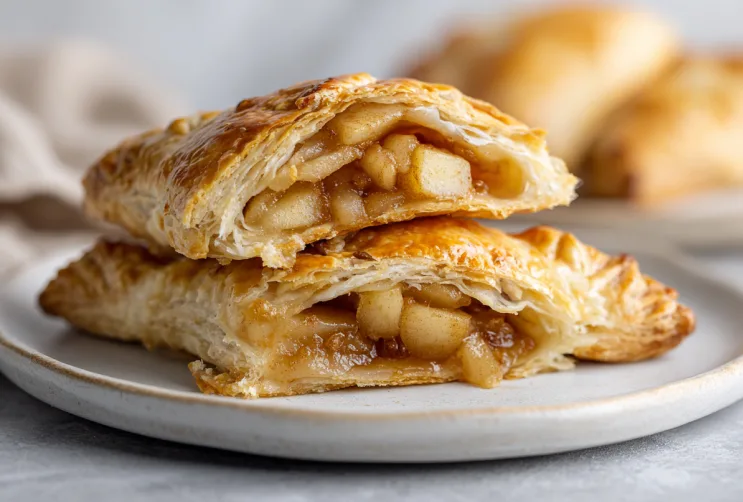 Fluffige Apfel-Zimt-Taschen (Heißluftfritteuse)