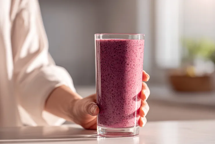 Schlafmangel-Stopper-Smoothie