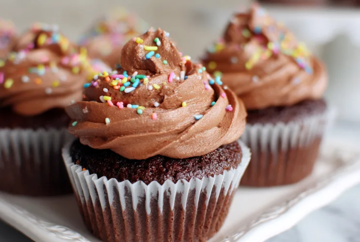 Schokoladen-Cupcakes