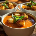 Tomaten-Basilikum-Suppe