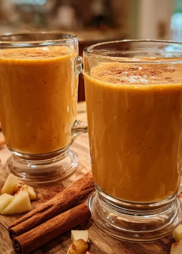 Warmer Apfel-Zimt-Smoothie