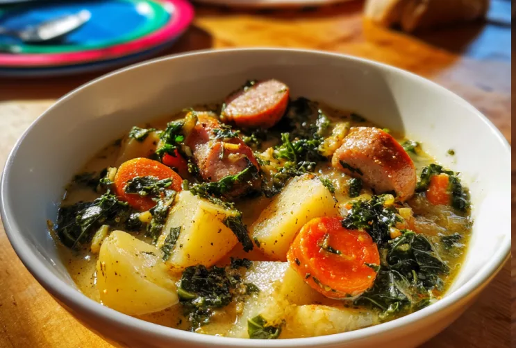 Winterlicher Grünkohl Glückstopf