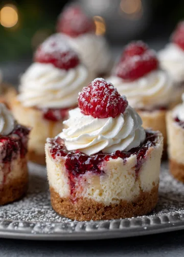 Mini-Himbeer-Cheesecakes