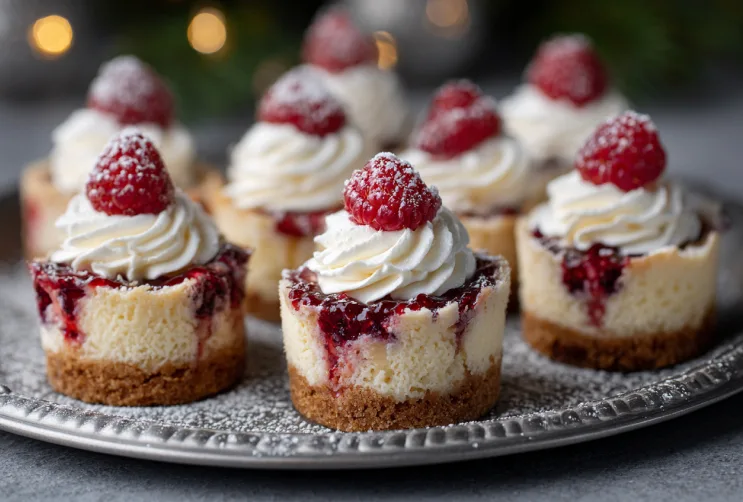 Mini-Himbeer-Cheesecakes