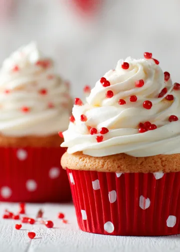 Valentinstag-Cupcakes: Wenn Liebe durch kleine rote Wölkchen geht