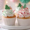 Winterwunder Weihnachts Cupcake ohne Zucker
