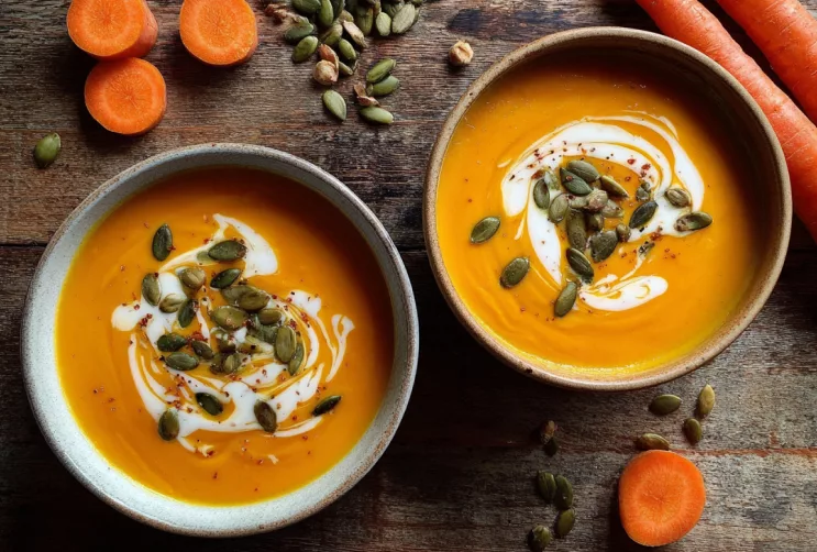 Ingwer-Kartotten-Suppe