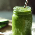 Stress-Weg-Spirulina-Smoothie