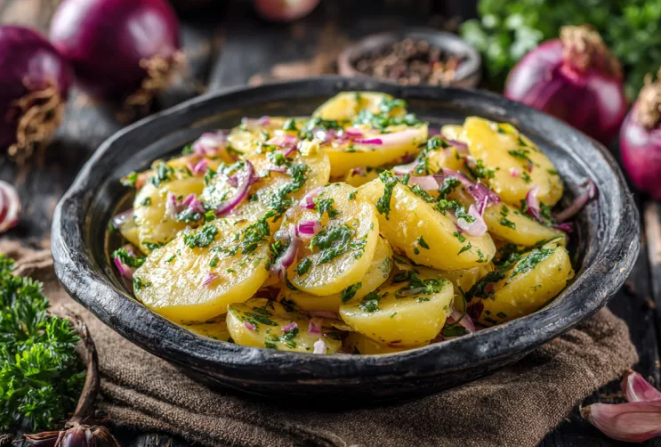 Leichter Kartoffelsalat ohne Mayo