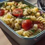 Bärlauch-Tomaten-Nudelsalat